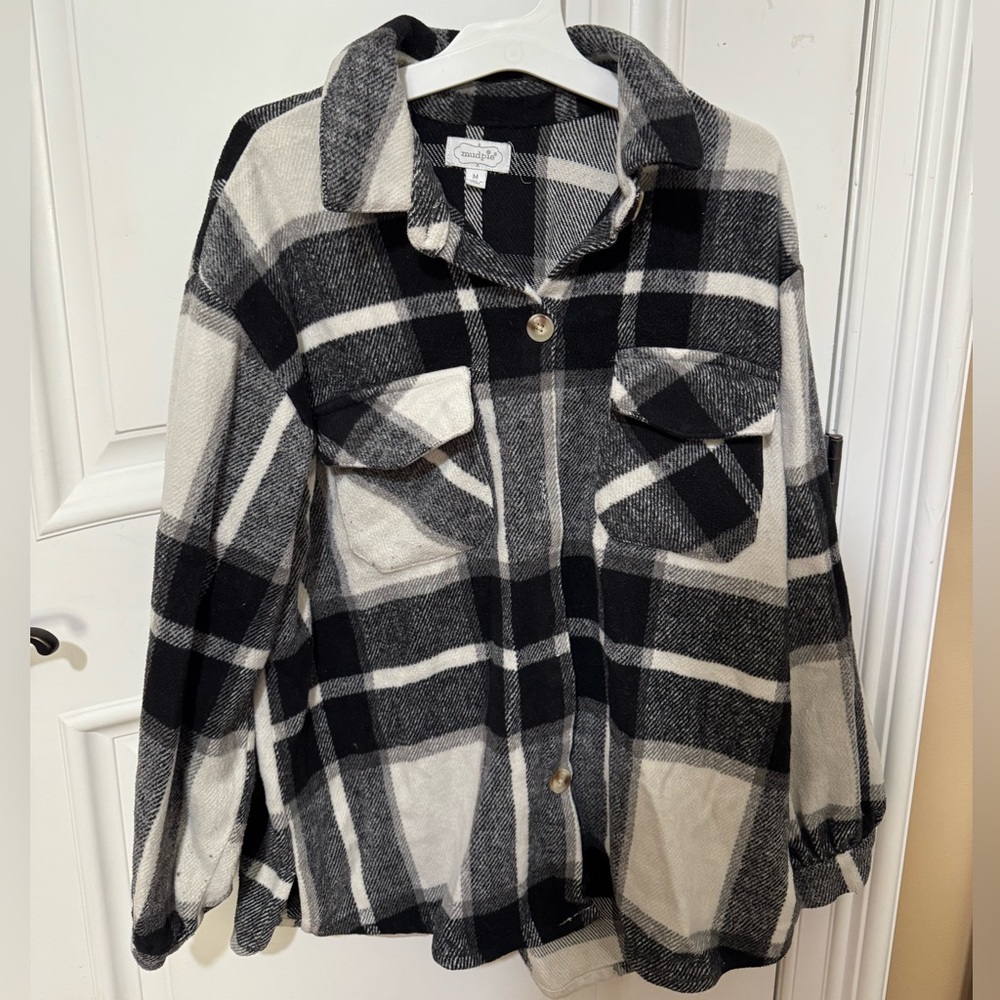 Mud Pie Plaid Jacket